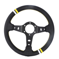 Volant de course JDM personnalisé, taille, couleur, support, profondeur, broderie, sport, drift