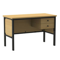 Meubles scolaires, bureau d'enseignant en bois avec tiroir pour salle de classe, école primaire, lycée, bureau