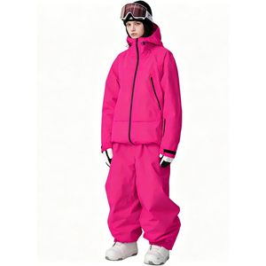 Ensemble veste et pantalon de ski FOXA pour femme, imperméable, isolé, pour snowboard, vêtements d'hiver pour activités de plein air - Product Image 3
