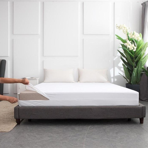 Tùy Chỉnh Kích Thước Bán Buôn Dệt Kim Nệm Bảo Vệ Dày Không Thấm Nước Giường Bìa Được Trang Bị Tấm Cho Người Lớn Đồng Bằng Phong Cách-Sử Dụng Nhà - Product Image 1