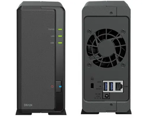 ผลิตภัณฑ์ใหม่ DS124 DiskStation 2U Rack Networking Storage Solution โซลูชันจัดเก็บข้อมูลเครือข่ายแบบแร็ค คลาวด์ส่วนตัว เซิร์ฟเวอร์ NAS ในคลังสินค้า DS124 - Product Image 3