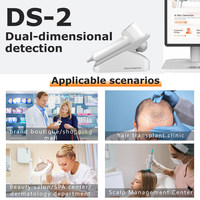 Analizador de Salud Capilar con Algoritmo de IA para Clínicas de Pérdida de Cabello, Monitorea la Densidad Folicular con Tableta Integrada Hair Studio