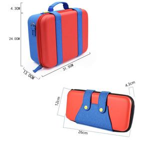 Super Mario — étui de rangement pour <span class=keywords><strong>Nintendo</strong></span> Switch et jeu pro, sacoche de voyage de luxe, à bandoulière, accessoires - Product Image 4