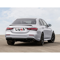 W205 Kit amélioré lèvre arrière gorge arrière berline Version diffuseur arrière avant pour Benz classe C pare-chocs arrière