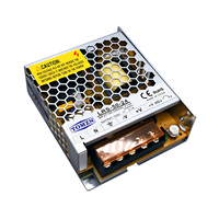 Fuente de Alimentación Conmutada TOMZN 50W AC-DC SMPS de Salida Única, Entrada 110-240V, Salida 5V 12V 15V 24V 36V 48V Ajustable para LED
