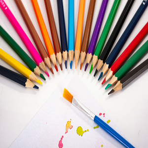 Lápices de colores personalizados de fábrica, 12 colores, juego de lápices para colorear y dibujar para niños, adultos, artistas - Product Image 1