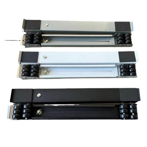 Support de machine à laver universel portable GQK en acier inoxydable avec 4 roues, base réglable pour lave-linge et sèche-linge, support mobile pour réfrigérateur - Product Image 1