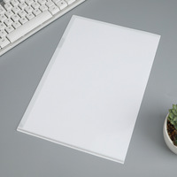 Dossier en PVC personnalisé en forme de L Motif de dessin animé créatif Conception d'une seule page Couleurs personnalisées Impression de logo Remplisseur multifonction
