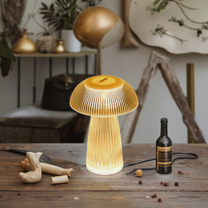 <b>LED</b> Crystal Mushroom Jellyfish <b>Colored</b> <b>Lights</b> Creative Home Decor Bedside Ornaments Atmosphere <b>Colorful</b> Warm <b>Light</b> Night <b>Light</b> - Product Image 2