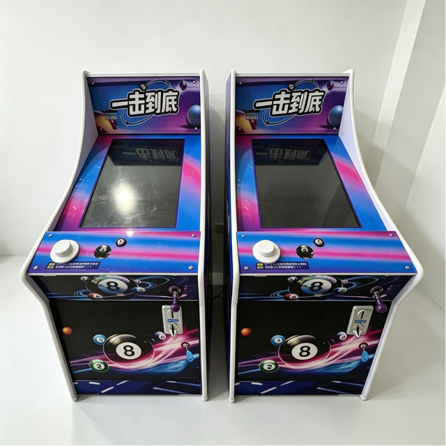Coin Operated Billiards Game Console Indoor Entertainment Tabletop Billiards Arcade Game Console for Gaming Center
