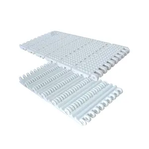 VISION China Supplier Belting Inclined Modular Belt White Conveyor Incline Belt For Sale