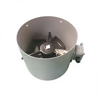 Industrieller Axiallüfter mit Elektromotor, Kohlenstoffstahlflügeln, Kugellager, 1400 U/min, Freistehend, ODM