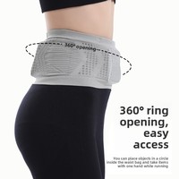 Nouvelle ceinture de sport à haute élasticité et grande capacité, multifonctionnelle, respirante, pour la course à pied, avec maintien corporel et sécurité.