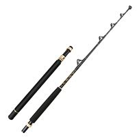 Joran Pancing Laut Dalam Daya Tinggi 130LB 1.69m Super Keras untuk Memancing Ikan Besar, 2 Seksi, Bahan Fiberglass