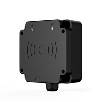 Lector RFID UHF JTSPEEDWORK ISO 18000-6C de Aleación de Aluminio de Grado Industrial para Cerraduras de Puerta, Multi-Etiqueta, TCP/IP RJ45, Frecuencia 902-956MHz