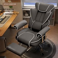 Chaise de jeu en cuir personnalisable - Chaise de bureau et de streaming à double usage avec design ergonomique