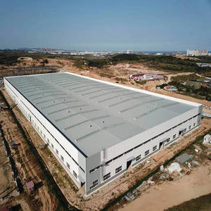 Taller Logístico de Estructura de Acero, Taller Industrial Prefabricado Personalizado, Adecuado para el Mercado Africano - Product Image 1