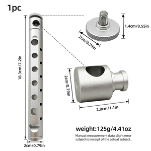 แถบเครื่องมือแม่เหล็กสำหรับการบินที่มีผลผูกพันเครื่องมือการบินชั้นเก็บเครื่องมืออะลูมิเนียมอัลลอยด์ที่วางคันเบ็ดโลหะสำหรับเก็บและจัดเรียง - Product Image 2