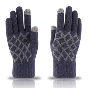 Gants magiques <span class=keywords><strong>d</strong></span>'<span class=keywords><strong>hiver</strong></span> pour hommes avec logo personnalisable, mitaines chaudes et antidérapantes en acrylique pour le cyclisme et les activités de plein air - Product Image 3