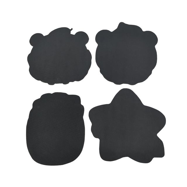 Cute Office Laptop Mouse Pad OEM Custom Logo Printing Sublimation Cartoon Shape Smooth Edges Natural Rubber+Fabric Scratch Stock