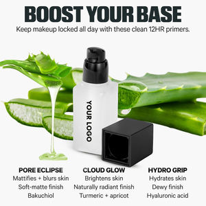 برايمر للوجه قائم على الجل ومرطب خفيف الوزن ينعم البشرة ويمسك مستحضرات التجميل يرطب - Product Image 5