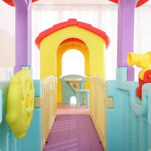 Children's Indoor Playground Equipment Toddler Climber Tunnel Playhouse PE Plastic Slide for Kids Outdoor <strong>Playsets</strong> for <strong>Garden</strong> - Product Image 4