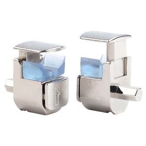 Support de fixation en verre en alliage de zinc réglable en forme de L (type F) pour étagère de cave à vin, durable pour la maison - Product Image 5