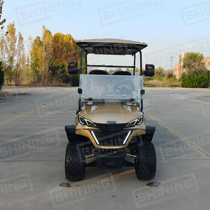 샤이닝엘에스브 신형 <span class=keywords><strong>4</strong></span>인승 전기 오프로드 유틸리티 골프 카트 맞춤형 색상 도로 주행 가능 - Product Image 2
