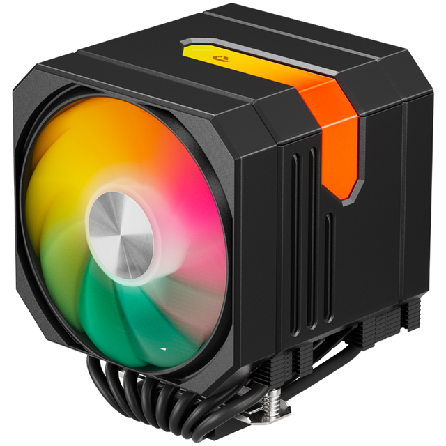 upHere Intel AMD Compatible Dual Tower CPU Cooler 8 Heat Pipe 280W High TDP ARGB PWM Fan
