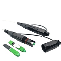 Connecteur à fibre optique extérieur étanche de haute qualité, compatible avec le connecteur rapide SC Mini Jumper
