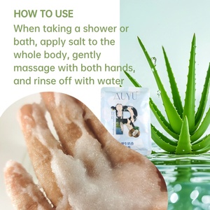 Parfum nettoyant exfoliant pour la peau OEM/ODM Sel de bain Soins du corps Sel de mer Soak Home Spa Gommage corporel Sel balt - Product Image 5