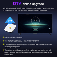 Dernier modèle de décodeur intelligent à commande vocale, double Wifi 5G, Super HD 8K, Android 13, boîte TV Android 13, TV BOX Android