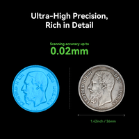 Scanner 3D Creality CR-Scan Otter, précision de 0,02 mm, scanner portable pour impression 3D