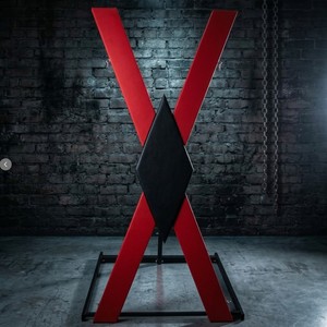 Cama de castigo BDSM, Silla de castigo X, Rack de castigo, Accesorios de sujeción grandes para sala de entrenamiento forzado, Cruz fija para diversión sexual - Product Image 3