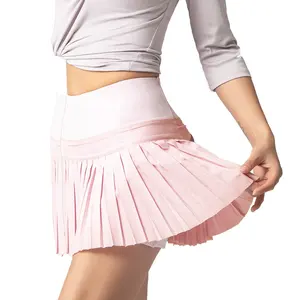 Hot Selling Mulheres's High-Waist Spandex Curto Culottes Respirável Hip Prova Ginásio Pacote em Padrão Sólido para Adultos