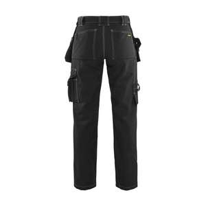 BLAKLADER - 154513709900C42 Pantalones artesanos para mujer Black - EAN 7330509500460 PANTALONES DE TRABAJO DE CARGO - Product Image 2