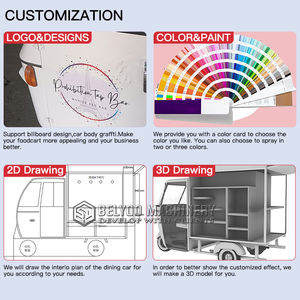 <span class=keywords><strong>สามล้อ</strong></span>อาหารไฟฟ้า,<span class=keywords><strong>รถ</strong></span>เข็นอาหารสามล้อฮ็อตด็อกยืนไอศครีมรถบรรทุกมือถือ - Product Image 5