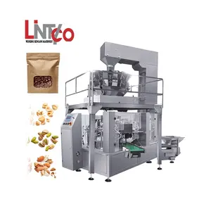 500g 1kg Automatic Rotary Premade Bag Stand Up Zipper Bag Solid Granule snacks beans nuts popcorn candy Doypack Packing Machine