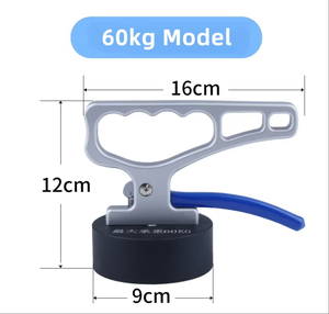 भारी शुल्क एक हाथ 30 किलोग्राम/60 किलोग्राम चुंबकीय लिटर स्टील प्लेट औद्योगिक हाथ उपकरण पर औद्योगिक उपयोग के लिए मजबूत स्थायी चुंबक - Product Image 6