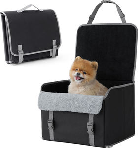 Foldable Waterproof Pet Small Dog <b>Car</b> <b>Seat</b> Dog Drive Box for <b>Car</b> Booster <b>Seats</b> Space Saving Easy to Carry Portable Dog <b>Car</b> <b>Seat</b> - Product Image 1
