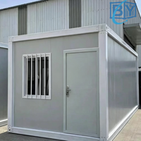 Bureaux mobiles en conteneurs de 20 pieds et 40 pieds, maisons préfabriquées modulaires amovibles portables