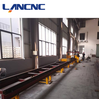 Alta eficiencia de producción de acero estructural completamente automático CNC H Beam Robot línea de producción H Beam máquina de corte por plasma
