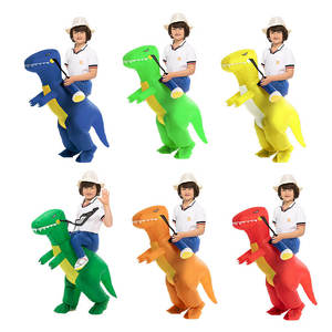 Fête Cosplay Gonflable T-rex Mascotte Dino <span class=keywords><strong>Trex</strong></span> Blow up Costume Dinosaure Costume En Gros Personnalisé Halloween - Product Image 1