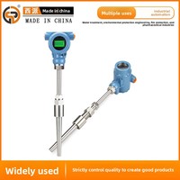 Sensor Suhu Terintegrasi Termokopel PT100 Probe Baja Tahan Karat XP-SBWZ Pemancar Suhu Tampilan Digital 1000mm