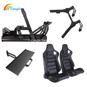 Mới Sim đua buồng lái trò chơi lái xe Mô phỏng trò chơi nhôm mô phỏng ghế đơn giản tiếp theo san lấp mặt bằng đua 4040 4080 Sim đua - Product Image 5