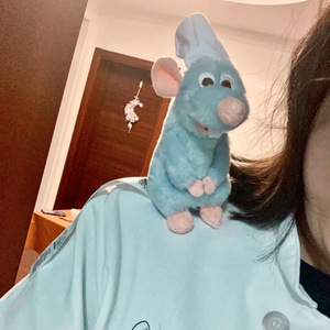 Divertidas Diademas de <span class=keywords><strong>Ratatouille</strong></span> de Dibujos Animados para Mujer, Diademas de Felpa de Coral con Muñeco de Ratón, Accesorios para el Cabello para Fiestas de Disfraces, Juguetes de Peluche - Product Image 5