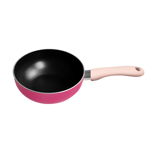 Nueva Sartén <span class=keywords><strong>Rosa</strong></span> y Azul para Cocina y Restaurante, Sartén Profunda para Huevos de Codorniz con Revestimiento Antiadherente y <span class=keywords><strong>Mango</strong></span> de Silicona - Product Image 1