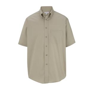 2023 nouveauté hommes Logo personnalisé chemise boutonnée 100% coton popeline surdimensionné été décontracté manches courtes pour l'automne - Product Image 6