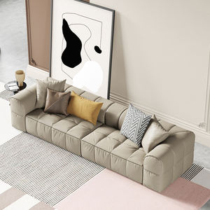 AOMISI CASA diseñador sala de estar <span class=keywords><strong>en</strong></span> forma de <span class=keywords><strong>L</strong></span> tela de cuero con marco de madera gran tamaño seccional esquina moderno sofá conjunto <span class=keywords><strong>en</strong></span> Cuir - Product Image 6