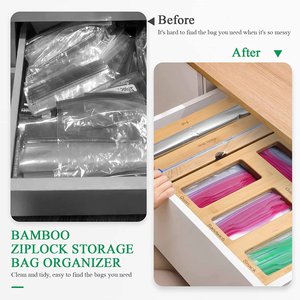 Chenzhu <span class=keywords><strong>contenitore</strong></span> pellicola trasparente per oggetti di bambù cassettiera per Laptop - Product Image 4